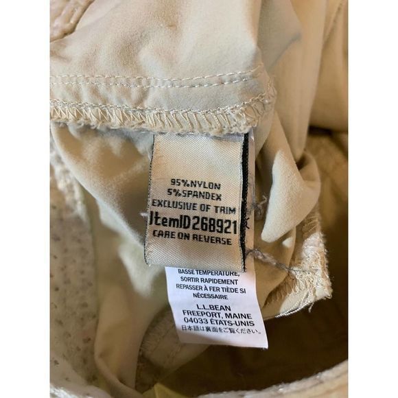 LL Bean Mens Hiking Shorts‎ Light Weight Size 14 - Picture 8 of 10